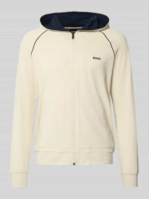 Bluza o kroju regular fit z mieszanki bawełny Boss