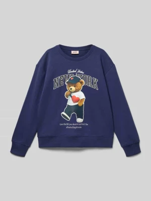 Bluza o kroju regular fit z mieszanki bawełny ekologicznej model ‘GLINDA’ Only