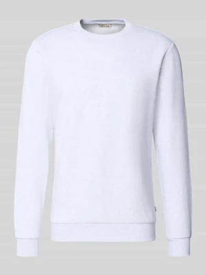 Bluza o kroju regular fit z mieszanki bawełny model 'CERES' Only & Sons Jasnoszary melanż