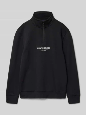 Bluza o kroju regular fit z mieszanki bawełny model ‘CURATED’ Only & Sons