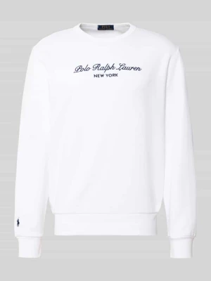 Bluza o kroju regular fit z mieszanki bawełny Polo Ralph Lauren Biały
