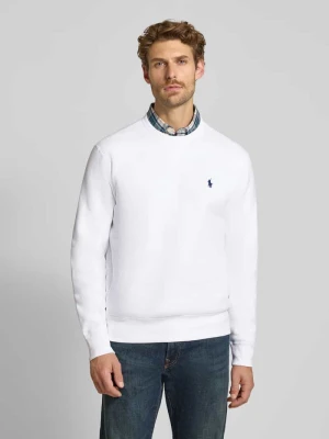 Bluza o kroju regular fit z mieszanki bawełny Polo Ralph Lauren Biały