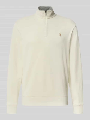 Bluza o kroju regular fit z mieszanki bawełny Polo Ralph Lauren Écru