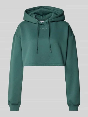 bluza o kroju regular fit z mieszanki bawełny PUMA X HYROX Ciemnozielony