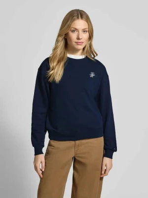 Zdjęcie produktu Bluza o kroju regular fit z mieszanki bawełny Tommy Hilfiger Granatowy