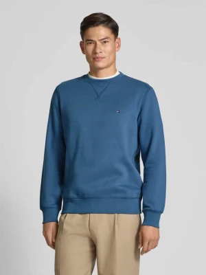 Bluza o kroju regular fit z mieszanki bawełny Tommy Hilfiger Petrol