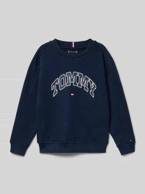 Bluza o kroju regular fit z mieszanki bawełny Tommy Hilfiger Kids