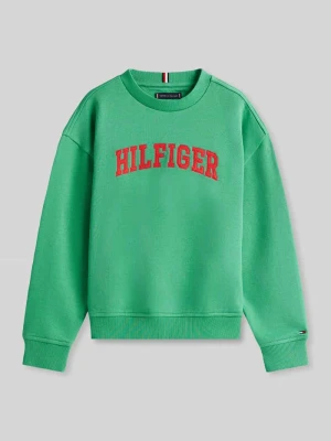 Bluza o kroju regular fit z mieszanki bawełny Tommy Hilfiger Kids