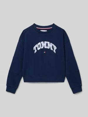 Bluza o kroju regular fit z mieszanki bawełny Tommy Hilfiger Teens
