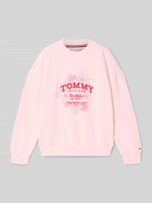 Bluza o kroju regular fit z mieszanki bawełny Tommy Hilfiger Teens