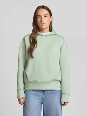 Bluza o kroju regular fit z mieszanki wiskozy z kapturem i wpuszczanymi kieszeniami FYNCH-HATTON