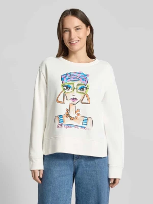 Bluza o kroju regular fit z nadrukiem z motywem milano italy