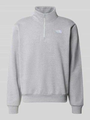 bluza o kroju regular fit z troyer, model "EVOLUTION" The North Face Średnioszary