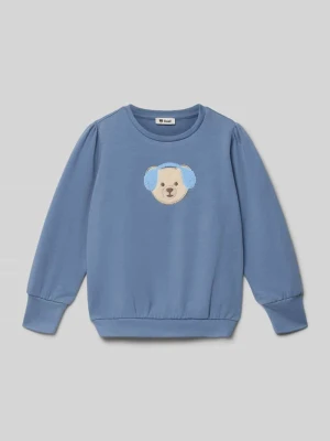 Bluza o kroju regular fit z wyhaftowanym motywem Steiff
