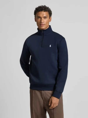 Bluza o kroju regular fit z zapinanym kołnierzem model ‘Double’ Polo Ralph Lauren