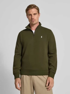 Bluza o kroju regular fit z zapinanym kołnierzem model ‘Double’ Polo Ralph Lauren