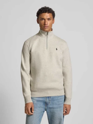 Bluza o kroju regular fit z zapinanym kołnierzem model ‘Double’ Polo Ralph Lauren