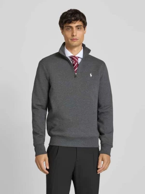 Bluza o kroju regular fit z zapinanym kołnierzem model ‘Double’ Polo Ralph Lauren