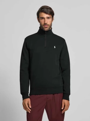 Bluza o kroju regular fit z zapinanym kołnierzem model ‘Double’ Polo Ralph Lauren