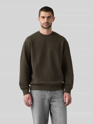 Bluza o kroju relaxed fit z czystej bawełny Levi's Khaki