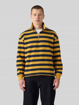 Bluza o kroju relaxed fit z czystej bawełny model 'Cameron' Levi's Żółty