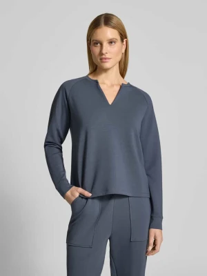 Bluza o kroju relaxed fit z dodatkiem streczu Christian Berg Ciemnoszary