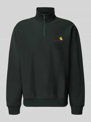 Bluza o kroju relaxed fit z elastycznej mieszanki materiałów Carhartt WIP Ciemnozielony