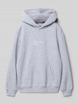 Bluza o kroju relaxed fit z kapturem i wyhaftowanym logo Karl Kani