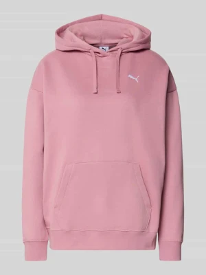 Bluza o kroju relaxed fit z kapturem, wyhaftowanym logo i kieszenią kangurką Puma