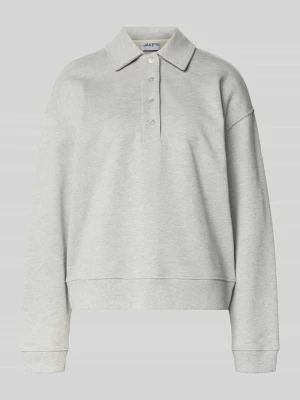 Bluza o kroju relaxed fit z kołnierzykiem polo Jake*s Casual