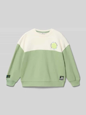 Bluza o kroju relaxed fit z mieszanki bawełny s.Oliver RED LABEL