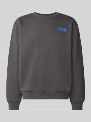 Bluza o kroju relaxed fit z mieszanki bawełny The North Face Antracytowy