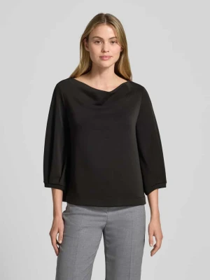 Bluza o kroju relaxed fit z mieszanki modalu s.Oliver BLACK LABEL