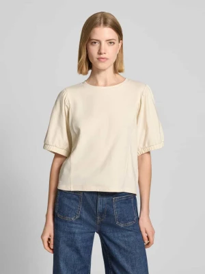 Bluza o kroju relaxed fit z okrągłym dekoltem model 'Aurati' drykorn