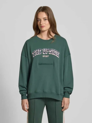Bluza o kroju relaxed fit z wyhaftowanym logo The Upside