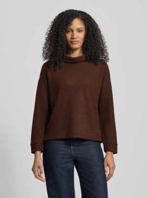 Bluza o kroju relaxed fit ze stójką Tom Tailor