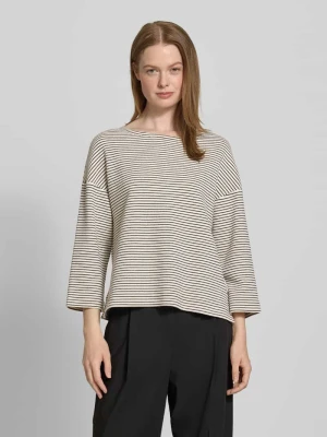 Bluza o kroju relaxed fit ze wzorem na całej powierzchni Marc O'Polo