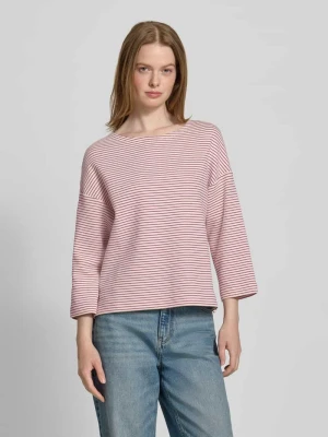 Bluza o kroju relaxed fit ze wzorem na całej powierzchni Marc O'Polo
