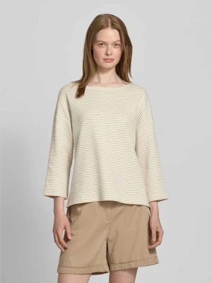 Bluza o kroju relaxed fit ze wzorem na całej powierzchni Marc O'Polo