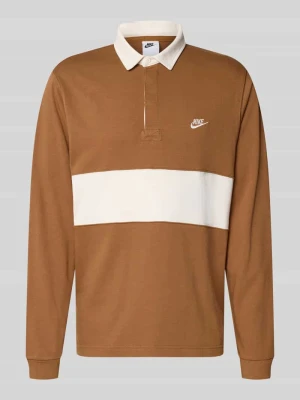 Bluza o luźnym kroju z czystej bawełny Nike Beżowy