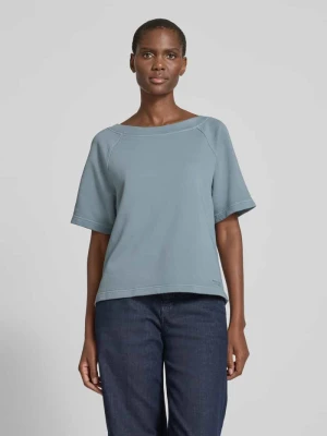 Bluza o luźnym kroju z czystej bawełny z krótkim rękawem Marc O'Polo