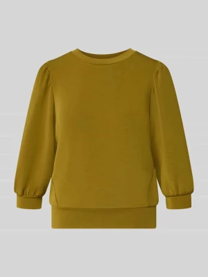 Bluza o luźnym kroju z mieszanki modalu 'TENNY' Selected Oliwkowy