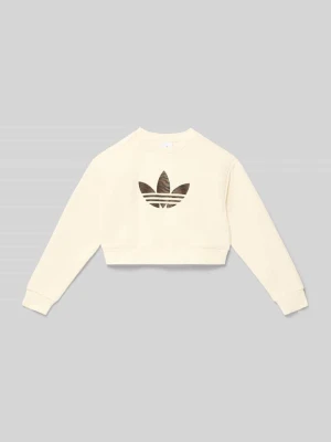 Bluza o pudełkowym kroju z logo adidas Originals