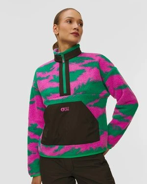 Bluza Oceriplana Damska Picture Organic Clothing Zelkova Printed 1/4 Zip