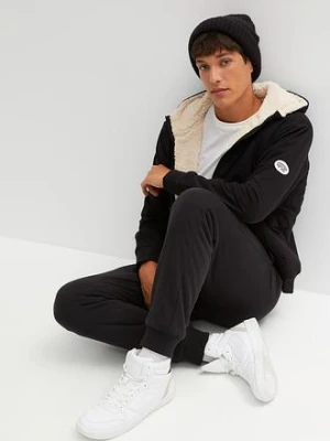 Bluza ocieplana na podszewce z polarowego baranka bonprix