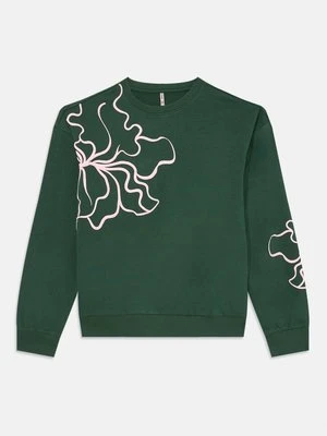 Bluza ONLY GIRLS ciemnozielony