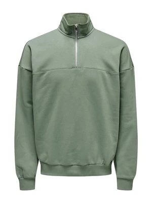 Bluza Only & Sons zielony melanż