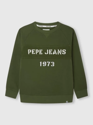 Pepe Jeans Bluza "Orson" w kolorze khaki rozmiar: 176