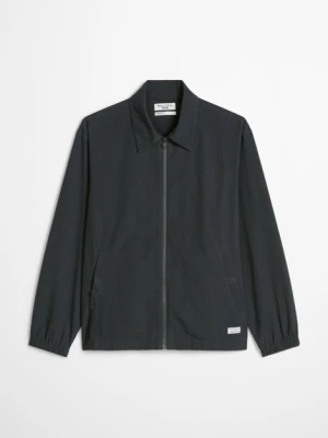 Bluza overshirt Seersucker Marc O'Polo modrá
