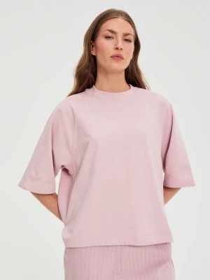 Bluza oversize różowa Moodo